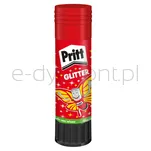 Klej w sztyfcie PRITT z brokatem, 20g, mix kolorów - 2