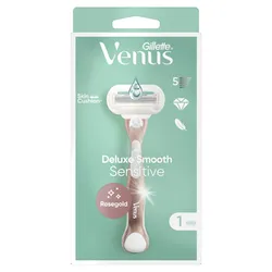 Gillette Maszynka Do Golenia Venus Deluxe Smooth Sensitive Rosegold 1 Szt.