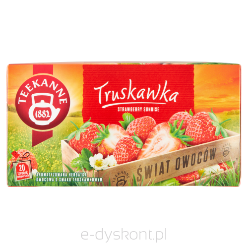 Teekanne Herbatka Owocowa Świat Owoców Truskawka 20 X 2,50G