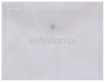 Teczka Kopertowa Donau Zatrzask, Pp, C5, 180Mikr., Dymna