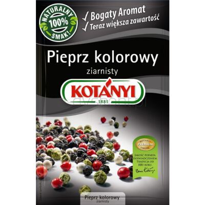 Kotanyi Pieprz Kolorowy Ziarnisty 16G