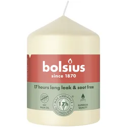 Bolsius Świeca Pieńkowa 80/58 Kremowa