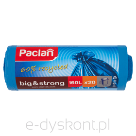 Paclan BigStrong Worki Na Śmieci 160L 20Szt.