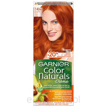 Garnier Color Naturals Créme Farba Do Włosów 7.40+ Miedziany Blond