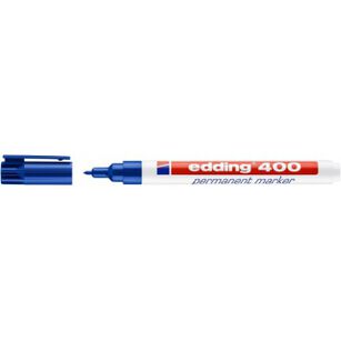 Marker permanentny e-400 EDDING, 1mm, niebieski