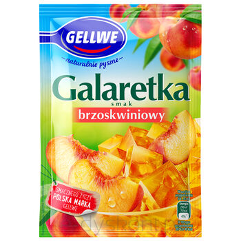 Gellwe Galaretka Smak Brzoskwiniowy 72G