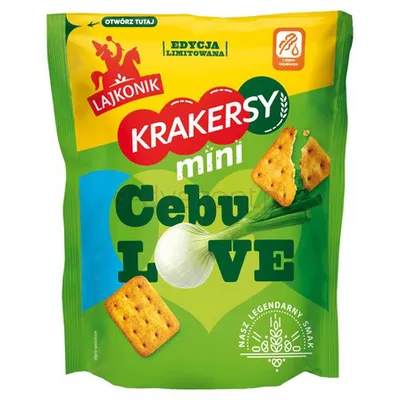 Lajkonik Mini Krakersy CebuLOVE 100g