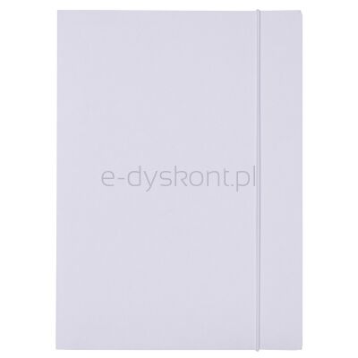 Office Products Teczka Z Gumką Budget, Karton, A4, 250Gsm, 3-Skrz., Biała