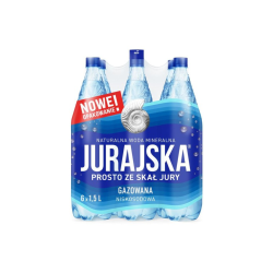 Jurajska Woda mineralna gazowana 1,5 l SK