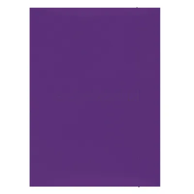 Office Products Teczka z gumką, karton, A4, 300gsm, 3-skrz., fioletowa 