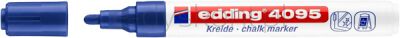 Edding Marker kredowy e-4095 2-3mm, niebieski [BIURO]