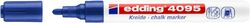 Edding Marker kredowy e-4095 2-3mm, niebieski [BIURO]