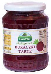 Ekowital Buraczki Tarte Bio 680 G