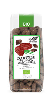 Daktyle W Surowej Czekoladzie Bio 100 G - Bio Planet [BIO]