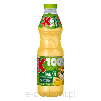 Kubuś Sok 100% Banan Jabłko Brzoskwinia Marchew 850 Ml