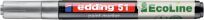 Edding Marker Olejowy Na Bazie Wody E-51 Ecoline, 1-2Mm, Srebrny - 2