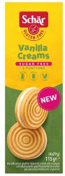 Schar Vanilla Creams- Ciastka Z Kremem Waniliowym Bez Cukru Bezgl. 115 G