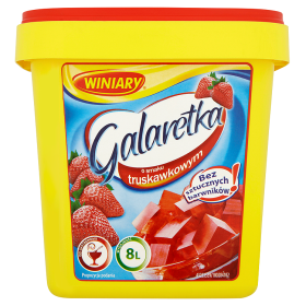 Winiary Galaretka O Smaku Truskawkowym 1,3 Kg