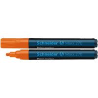 Schneider Marker olejowy Maxx 270, okrągły, 1-3mm, pomarańczowy [BIURO]