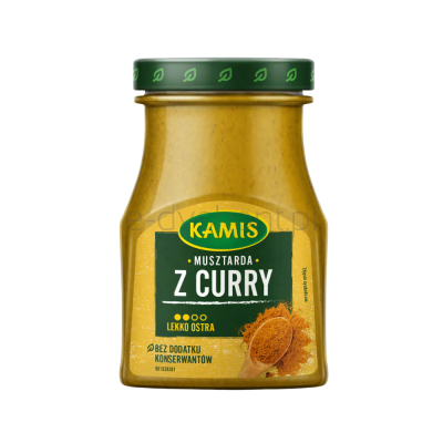 Kamis Musztarda z curry 185 g