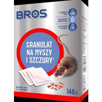 Bros - granulat na myszy i szczury 140g