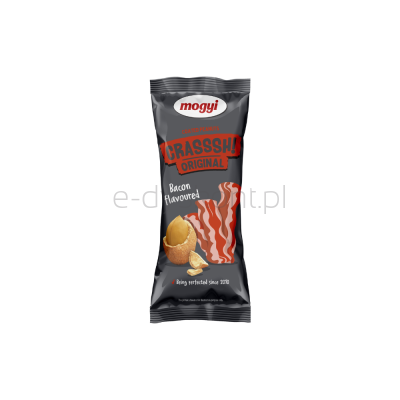 Mogyi Crasssh Original orzeszki ziemne w skorupce o smaku bekonu 60g