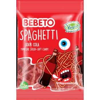 Bebeto ŻELKI SPAGHETTI COLA 80g