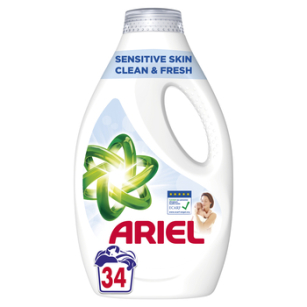 Ariel Sensitive Skin Clean &Amp; Fresh Płyn Do Prania 34 Prania 1700 Ml