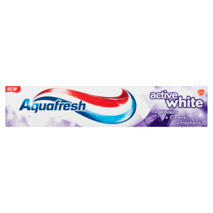 Aquafresh Active White Pasta Do Zębów Z Fluorkiem 125 Ml