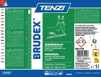 Uniwersalny płyn odtłuszczający do usuwania plam TENZI, Brudex, 1l - 2