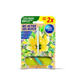 Ambi Pur Active Gel Block Zwieszka Do Wc Citrus & Jasmin 2 X 45 G