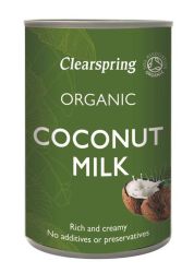 Clearspring Mleko Kokosowe Bio 400 Ml