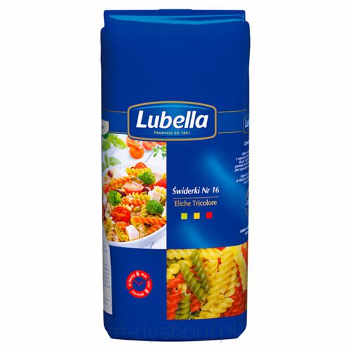 Lubella Makaron Świderki Z Warzywami Eliche 400 G