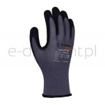 Donau Rękawice Safety Flex-Dotted, Kat. Ii, Rozm. 10, Szare - 2