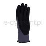 Donau Rękawice Safety Flex-Dotted, Kat. Ii, Rozm. 10, Szare - 3