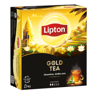 Lipton Herbata Gold Czarna (92 Torebki)