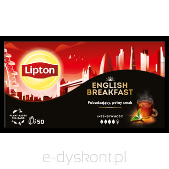 Lipton Herbata English Breakfast 100 G (50 Torebek)