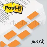 Zakładki indeksujące POST-IT® (680-O2EU), PP, 25,4x43,2mm, 2x50 kart., pomarańczowy - 3