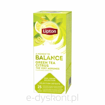 Lipton herbata Classic Green Citrus 25 Kopert X 1.3G