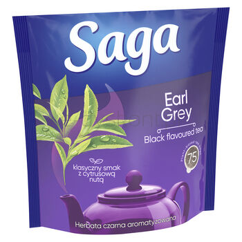 Saga Herbata Earl Grey 75Torebek