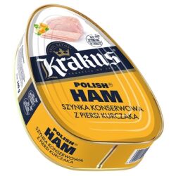 Krakus Szynka konserwowa z piersi kurczaka 340g