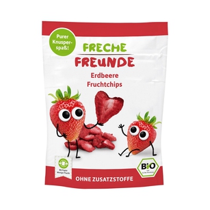 Chipsy Truskawkowe Dla Dzieci Bezglutenowe Bio 12 G - Freche Freunde [BIO]