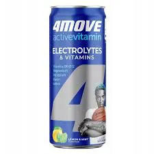 4Move Vitamin Water Electrolytes Lemon &Amp; Mint Flavour 330 Ml