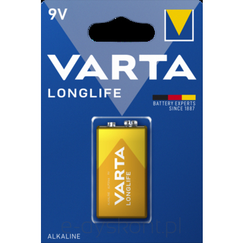 Varta Baterie Longlife 9V 1 Szt.