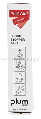 PLUM Opatrunek na rany 4w1 Blood Stopper, 17 x 17 cm