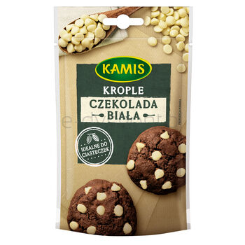 Kamis Krople Z Białej Czekolady 100G