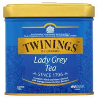 Twinings Herbata Liściasta Czarna Aromatyzowana Lady Grey 100g