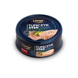 Tuńczyk Stek z kroplą oliwy z oliwek Lisner 120 g