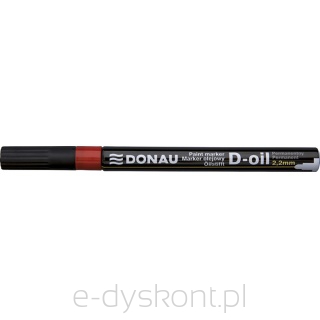 Marker Olejowy Donau D-Oil, Okrągły, 2,2Mm, Czerwony