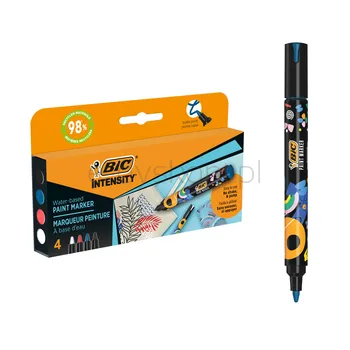 Markery Akrylowe Bic Intensity Classic Paint 4 Kolory